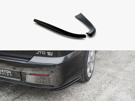 Maxton Design Rear Side Splitters Alfa Romeo 156 SW Facelift (2003-2006) - Carbon Look - AL-156F-SW-RSD1C - Image 1