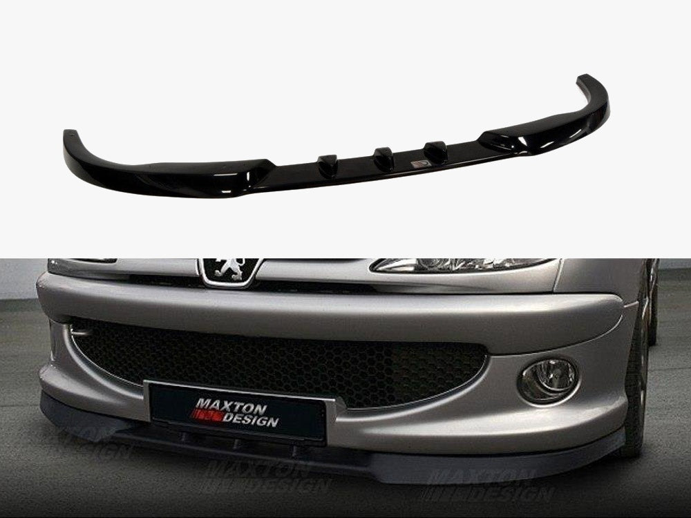 Maxton Design Front Splitter Peugeot 206 (1999-08) - PE-206-CC-FD1G - Image 1