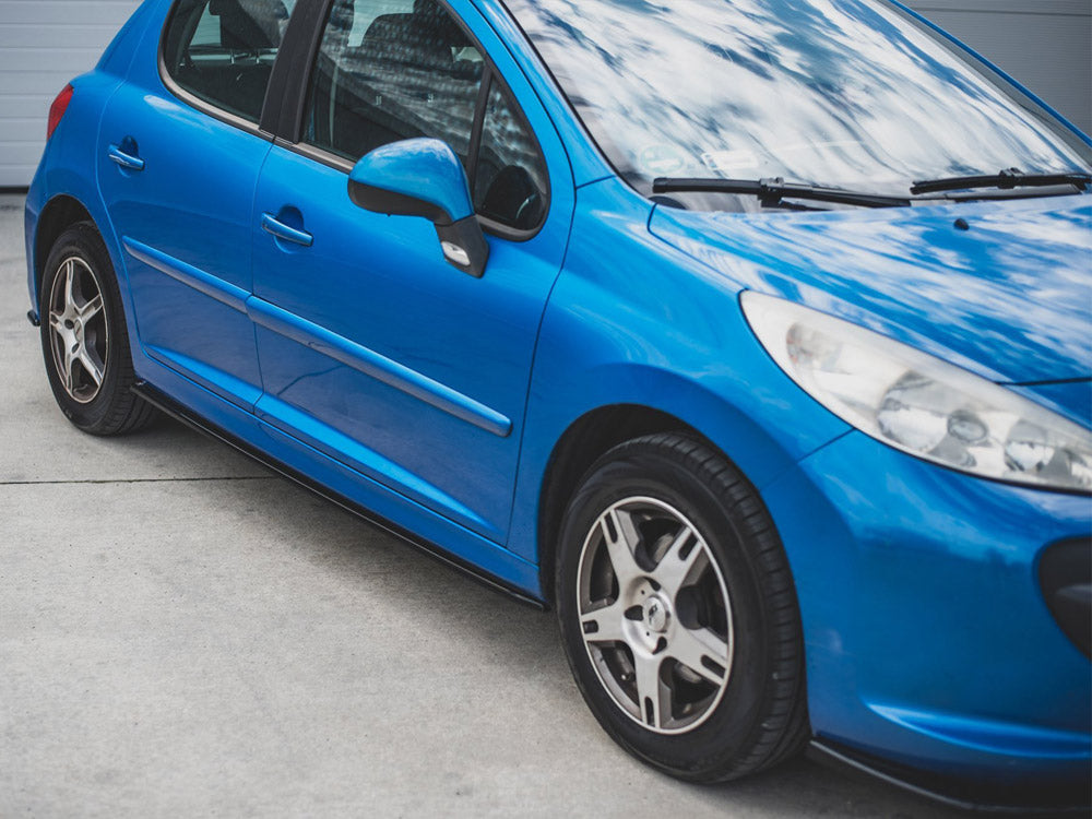 Maxton Design Side Skirts Diffusers Peugeot 207 Sport (2006-2009) - PE-207-SPORT-SD1G - Image 3