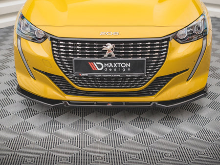 Maxton Design Front Splitter V.1 Peugeot 208 Mk2 - PE-208-2-FD1G - Image 3
