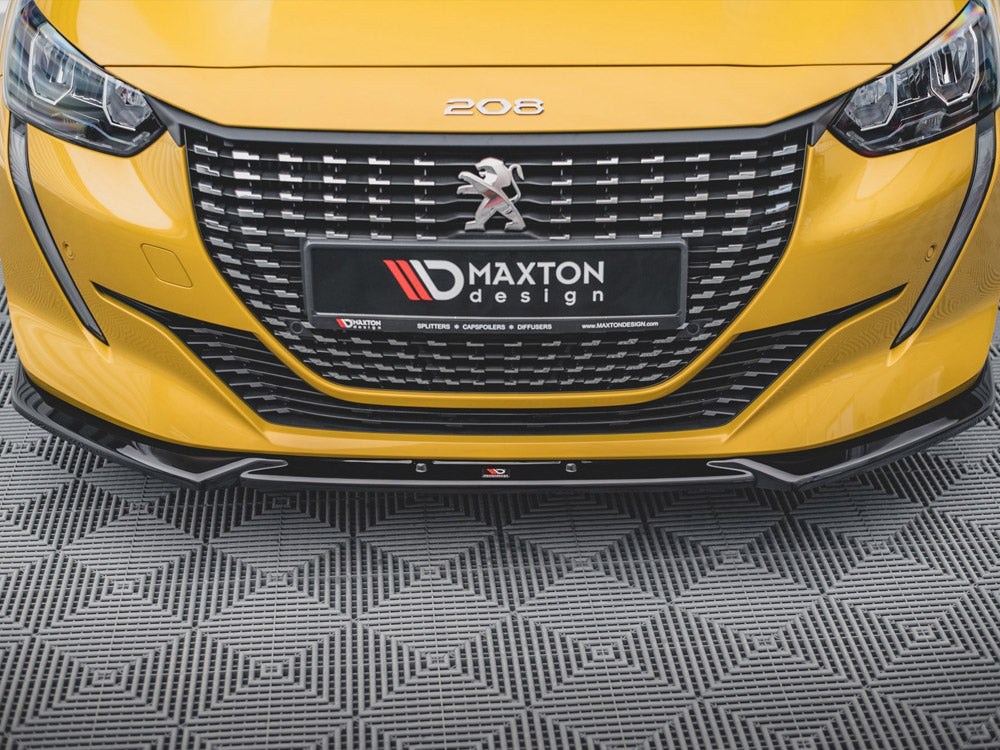 Maxton Design Front Splitter V.2 Peugeot 208 Mk2 - PE-208-2-FD2G - Image 3