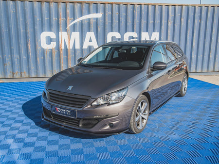 Maxton Design Front Splitter V.1 Peugeot 308 Mk2 - PE-308-2F-FD1G - Image 2