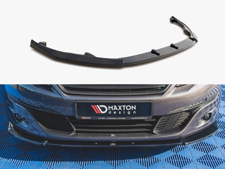 Maxton Design Front Splitter V.2 Peugeot 308 Mk2 Facelift - PE-308-2F-FD2G - Image 1