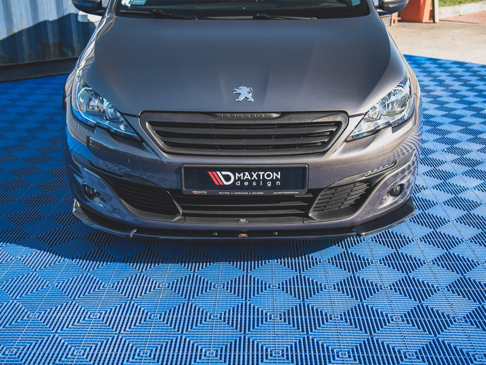 Maxton Design Front Splitter V.2 Peugeot 308 Mk2 Facelift - PE-308-2F-FD2G - Image 3