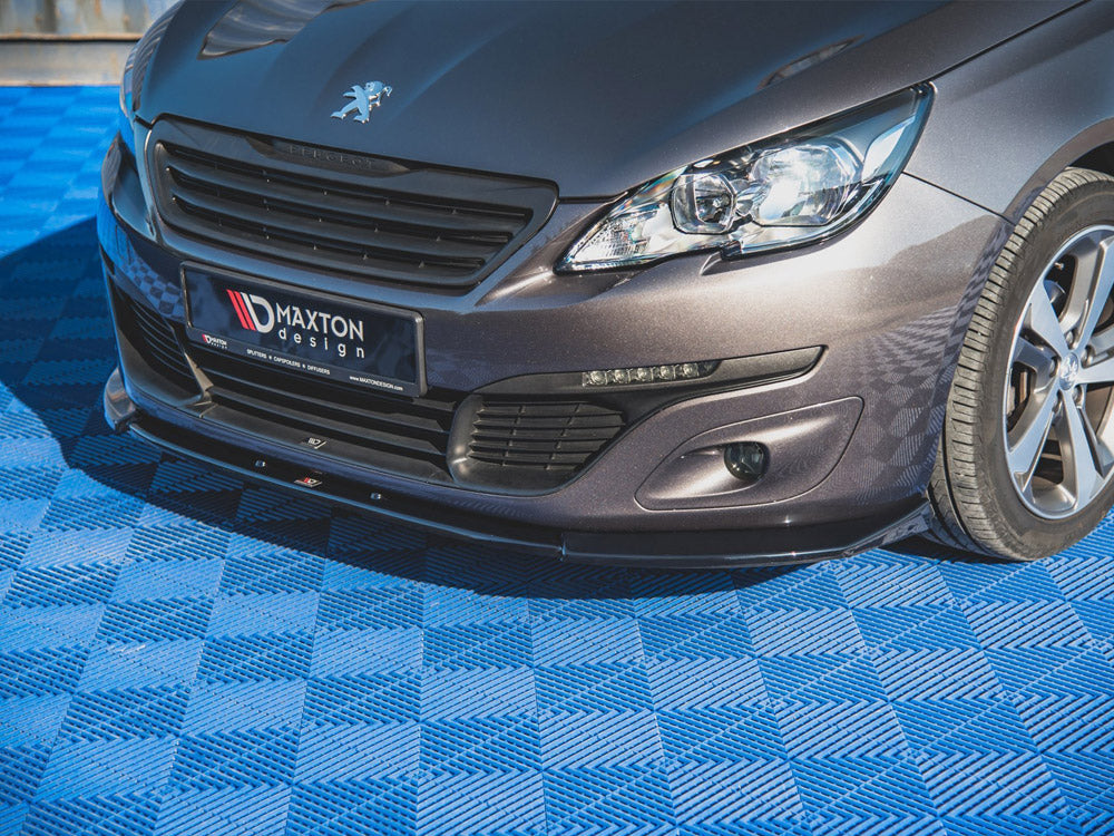 Maxton Design Front Splitter V.2 Peugeot 308 Mk2 Facelift - PE-308-2F-FD2G - Image 4