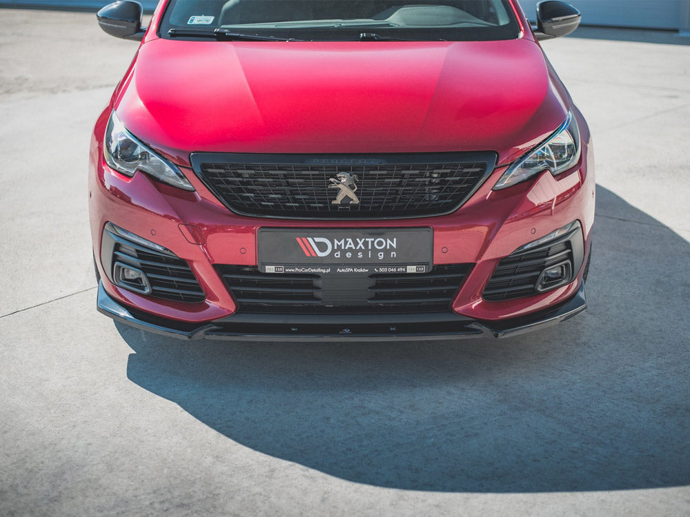 Maxton Design Front Splitter V.1 Peugeot 308 GT Mk2 Facelift - PE-308-2F-GT-FD1G - Image 3