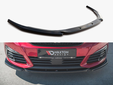 Maxton Design Front Splitter V.2 Peugeot 308 GT Mk2 Facelift - PE-308-2F-GT-FD2G - Image 1