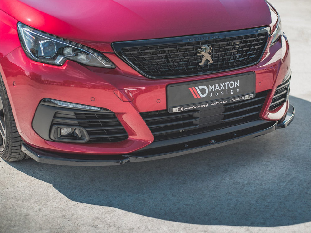 Maxton Design Front Splitter V.2 Peugeot 308 GT Mk2 Facelift - PE-308-2F-GT-FD2G - Image 4