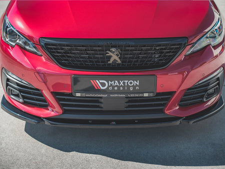 Maxton Design Front Splitter V.2 Peugeot 308 GT Mk2 Facelift - PE-308-2F-GT-FD2G - Image 3