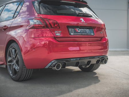Maxton Design Rear Valance + Exhaust Ends Imitation Peugeot 308 GT Mk2 Facelift - PE-308-2F-GT-RS1+ - Image 3