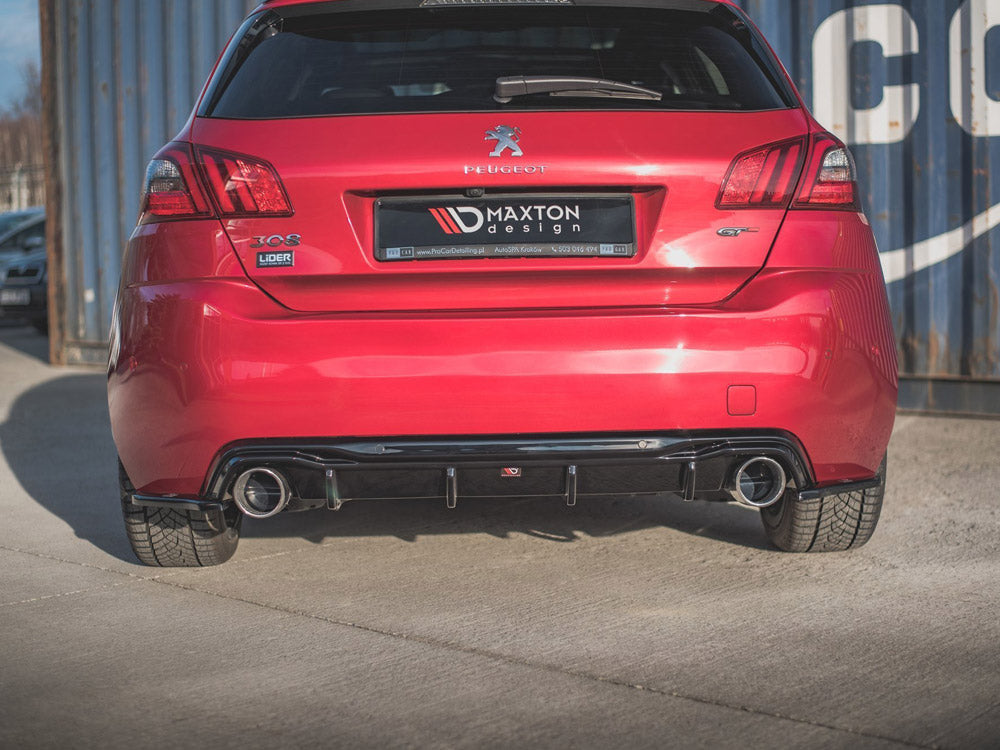 Maxton Design Rear Side Splitters Peugeot 308 GT Mk2 Facelift - PE-308-2F-GT-RSD1G - Image 3