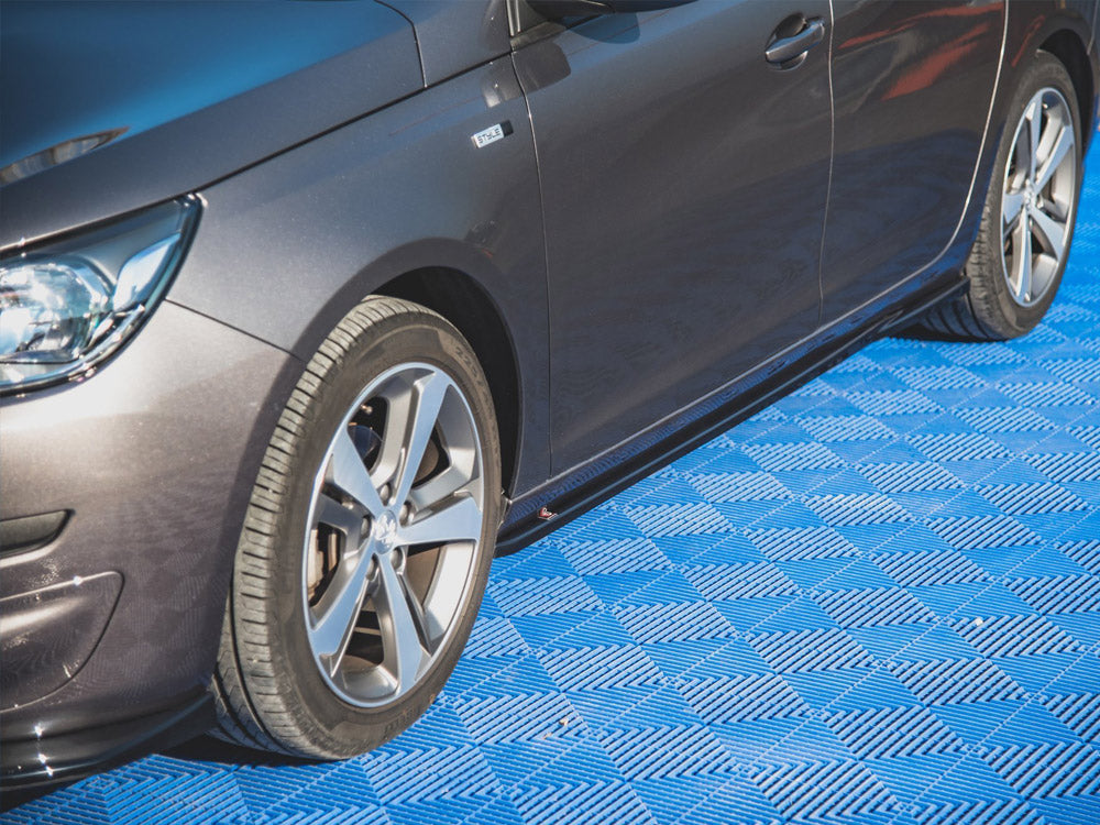 Maxton Design Side Skirts Diffusers Peugeot 308 SW Mk2 Facelift - PE-308-2F-SD1G - Image 3