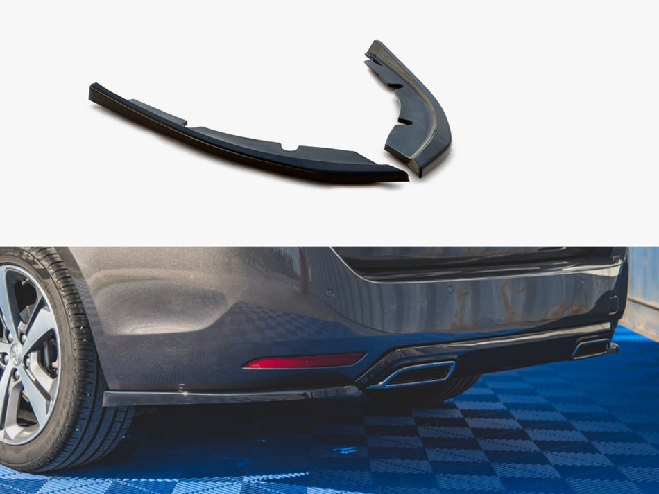 Maxton Design Rear Side Splitters Peugeot 308 SW Mk2 Facelift - PE-308-2F-SW-RSD1G - Image 1