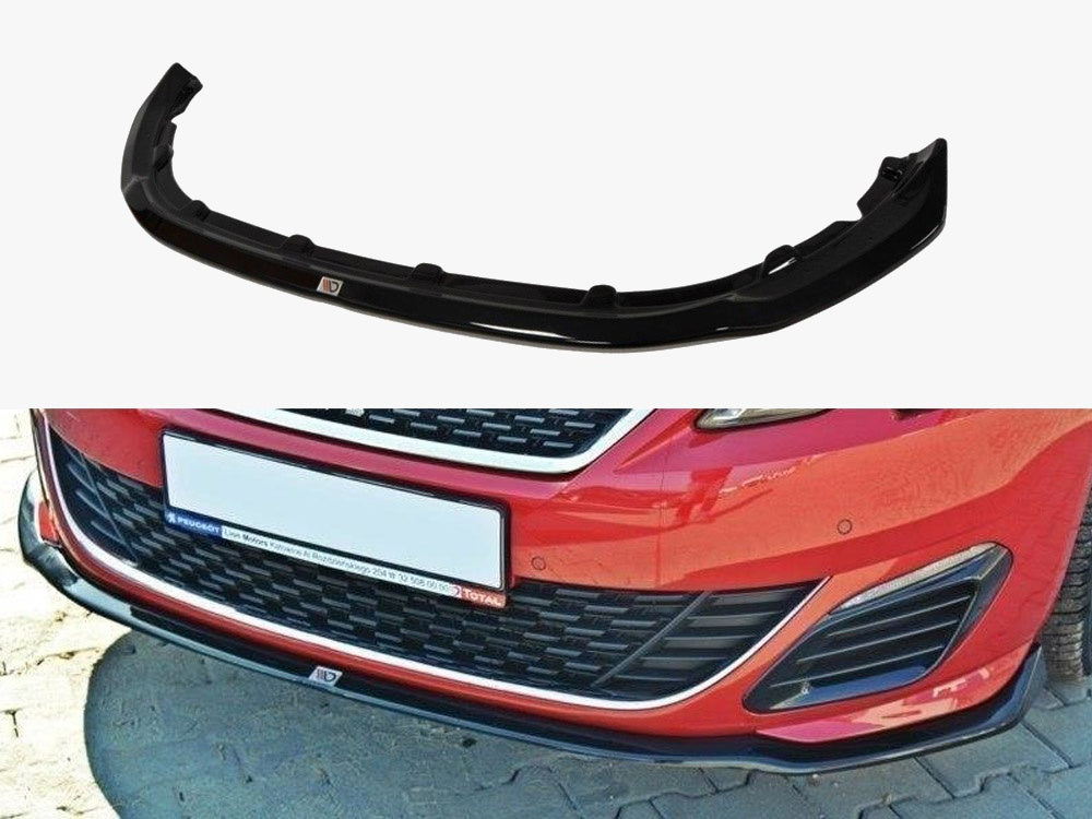 Maxton Design Front Splitter V.1 Peugeot 308 II GTI - PE-308-GTI-FD1G - Image 1