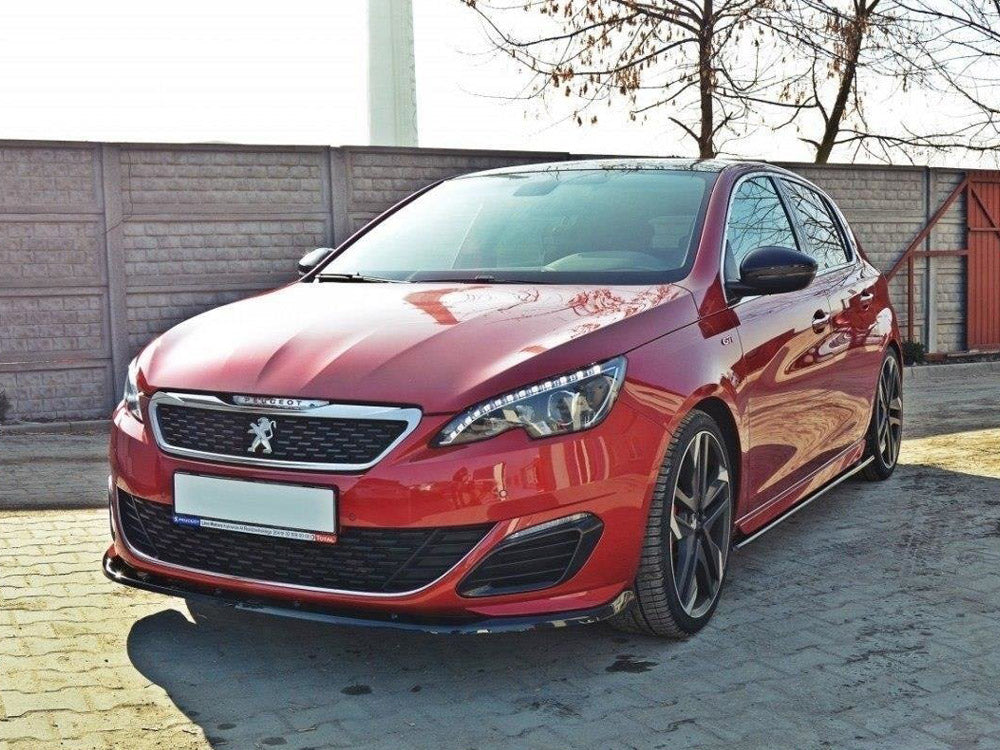 Maxton Design Front Splitter V.2 Peugeot 308 II GTI - PE-308-GTI-FD2G - Image 2
