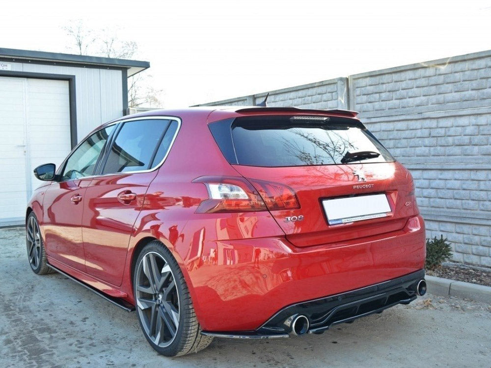 Central Rear Splitter (Vertical Bars) Peugeot 308 II GTI