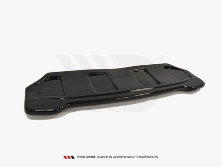 Central Rear Splitter (Vertical Bars) Peugeot 308 II GTI - Textured