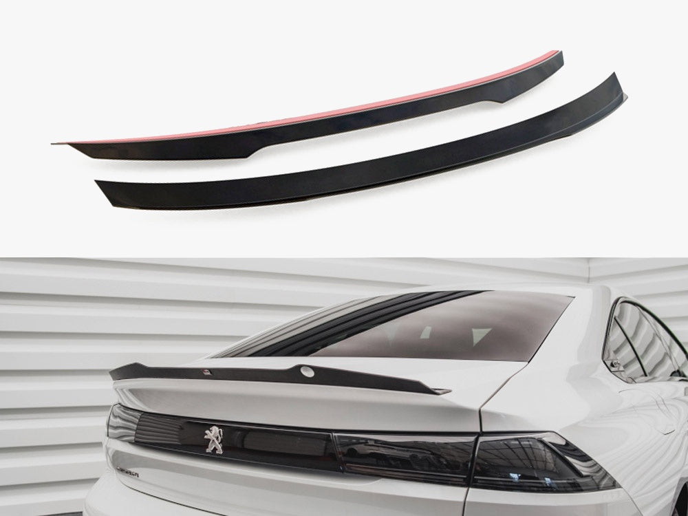 Maxton Design Spoiler CAP Peugeot 508 Sedan Mk2 - PE-508-2-CAP1G - Image 1