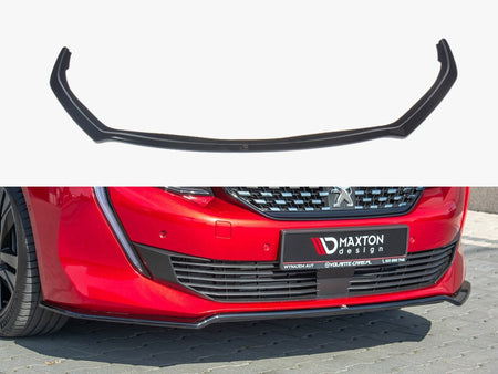 Maxton Design Front Splitter V.1 Peugeot 508 Mk2 - Carbon Look - PE-508-2-GT-FD1C - Image 1