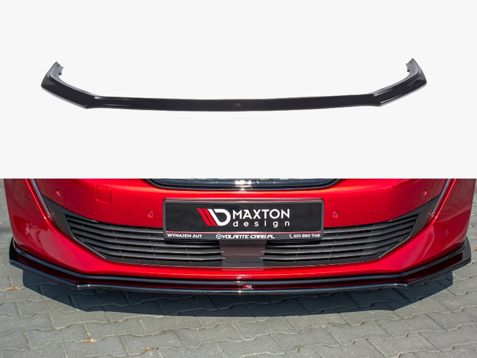 Maxton Design Front Splitter V.2 Peugeot 508 Mk2 - PE-508-2-GT-FD2G - Image 1