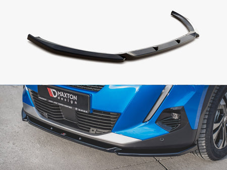 Maxton Design Front Splitter V.2 Peugeot 2008 Mk2 - PE-2008-2-FD2G - Image 1