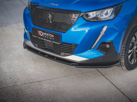 Front Splitter V.2 Peugeot 2008 Mk2 - Carbon Look