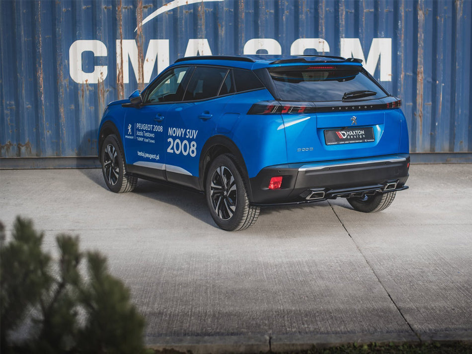 Maxton Design Rear Splitter (Vertical Bars) Peugeot 2008 Mk2 - PE-2008-2-RD1G+RD2G - Image 2