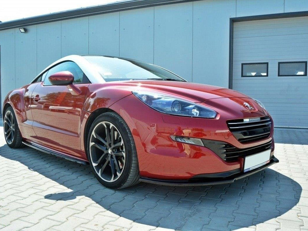 Maxton Design Front Splitter Peugeot RCZ Facelift (2012-2015) - Textured - PE-RCZ-1F-FD1T - Image 2
