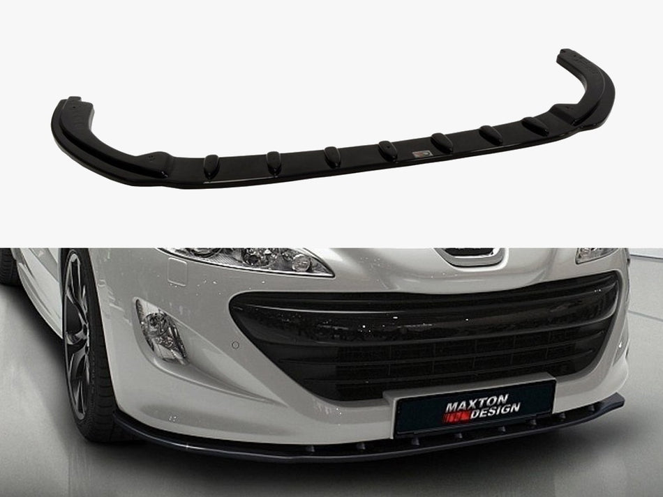 Maxton Design Front Splitter V.1 Peugeot RCZ (2010-12) - PE-RCZ-1-FD1G - Image 1