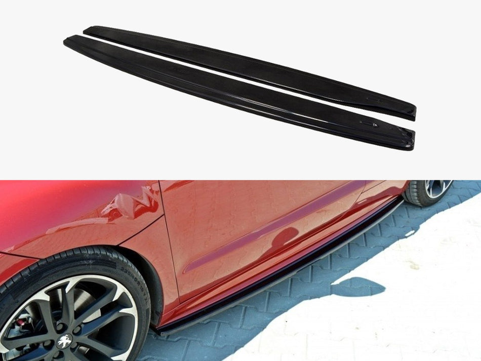 Maxton Design Side Skirts Diffusers Peugeot RCZ (2010-15)
