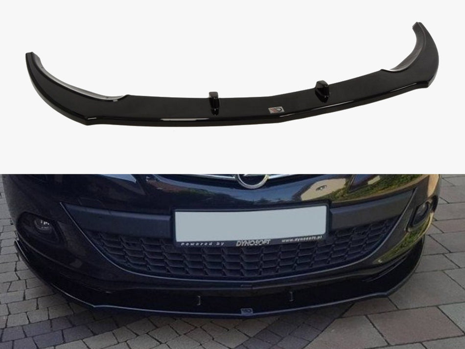 Maxton Design Front Splitter Opel Astra J GTC (2012-15) - OP-AS-4-GTC-FD1G - Image 1