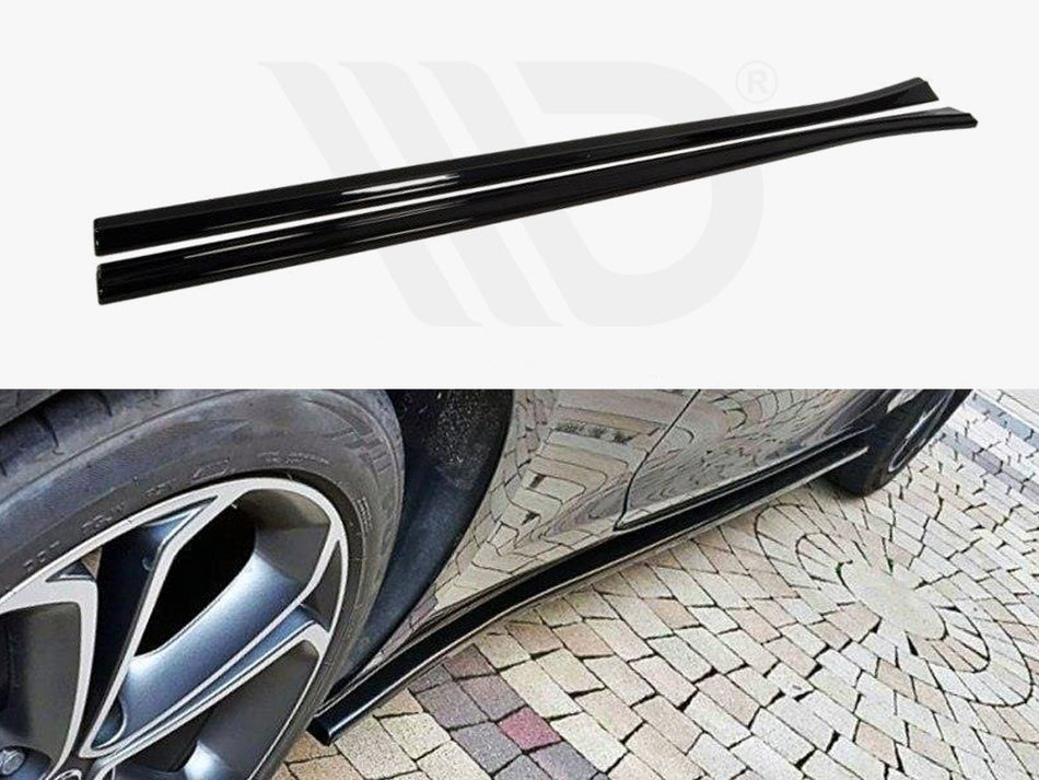 MAXTON DESIGN Side Skirts Diffusers Opel Astra J GTC (2009-15) - Carbon Look