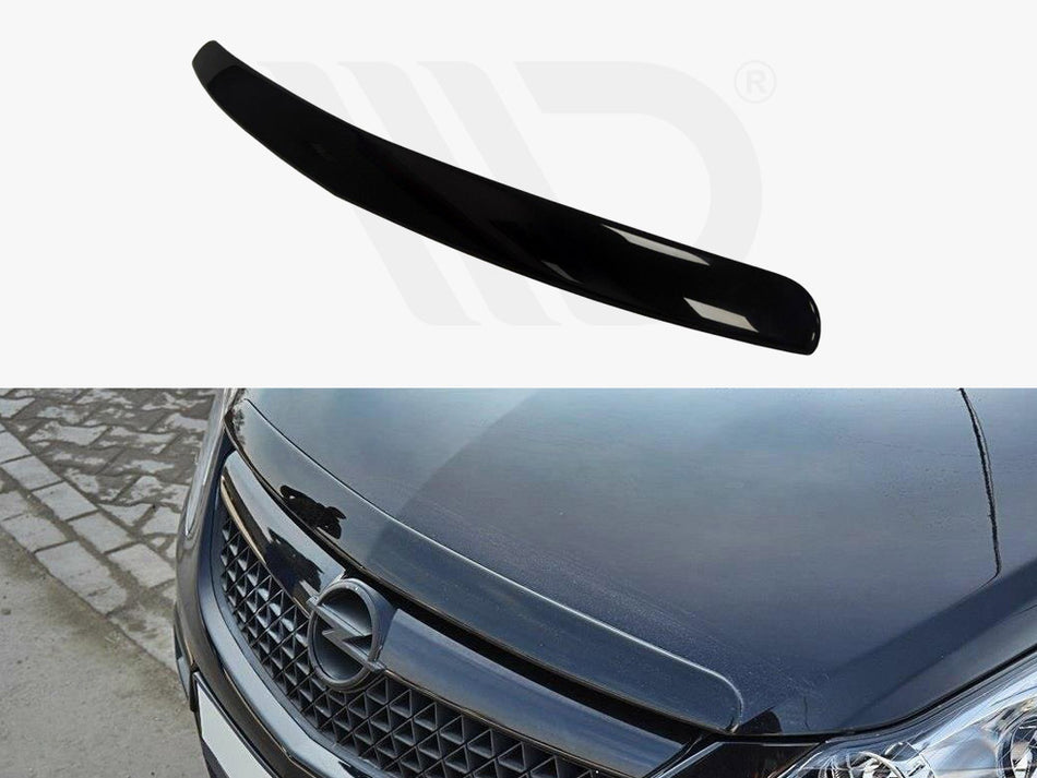 MAXTON DESIGN Bonnet Add-on  Vauxhall / Opel Corsa D OPC - Carbon Look