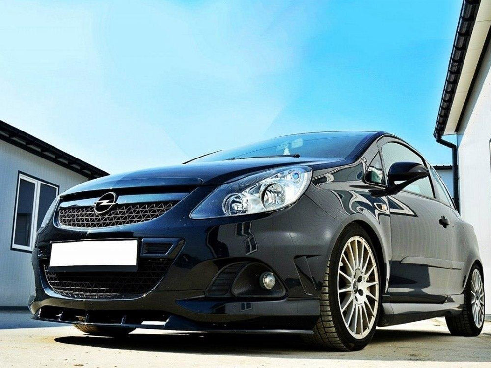 Maxton Design Front Splitter Opel Corsa D Nurburg (For OPC / VXR Bumper) - OP-CO-D-OPC-NRB-FD1G - Image 2