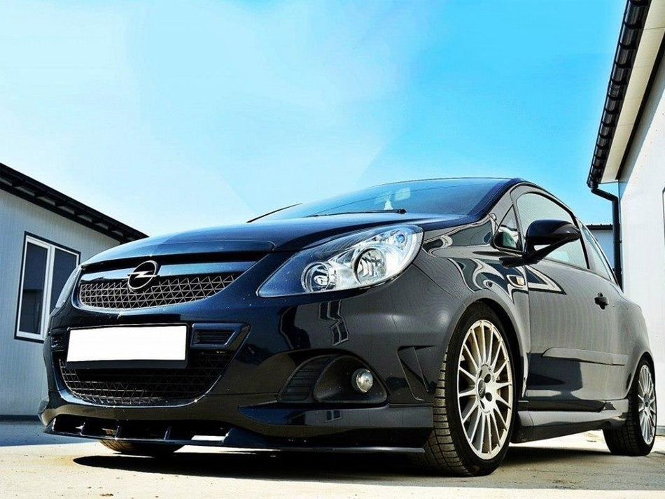 Maxton Design Front Splitter Opel Corsa D Nurburg (For OPC / VXR Bumper) - OP-CO-D-OPC-NRB-FD1G - Image 2