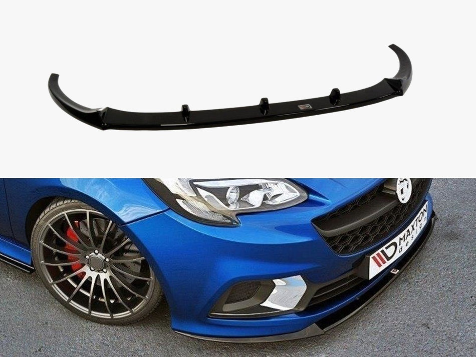 Maxton Design Front Splitter Opel Corsa E OPC / VXR Nurburg - OP-CO-E-OPC-NRB-FD1G - Image 1