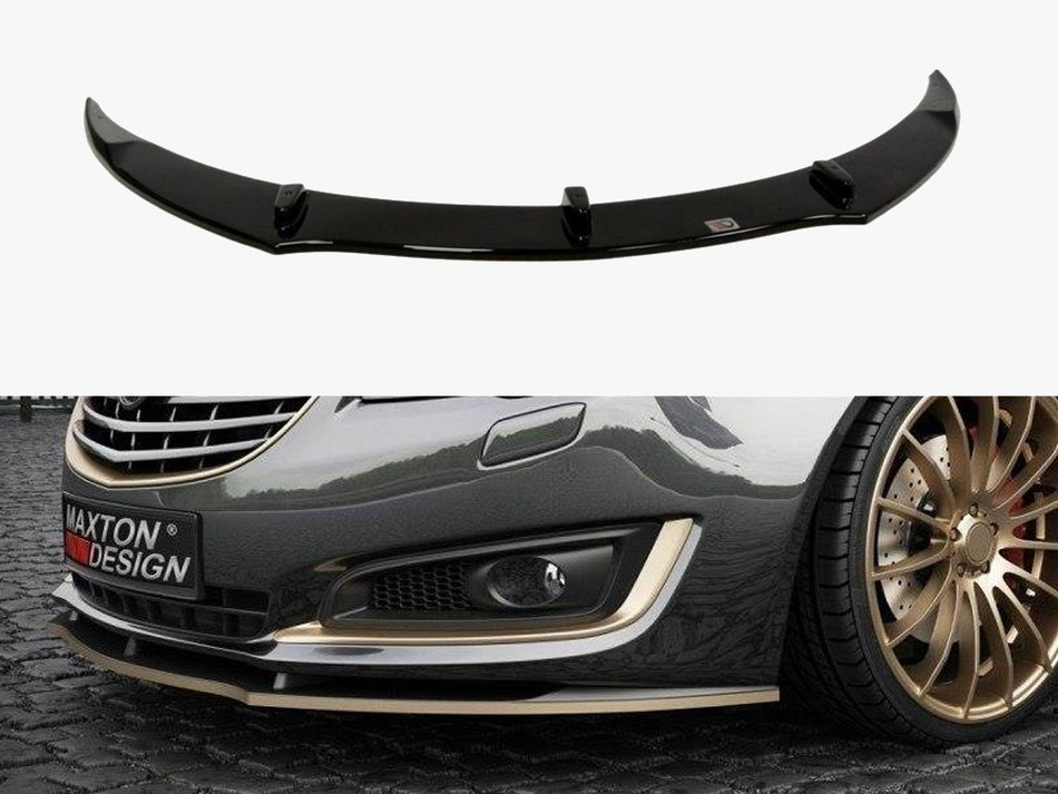Maxton Design Front Splitter Opel Insignia MK1 Facelift Model (2014-2017) - OP-IS-1F-FD1G - Image 1