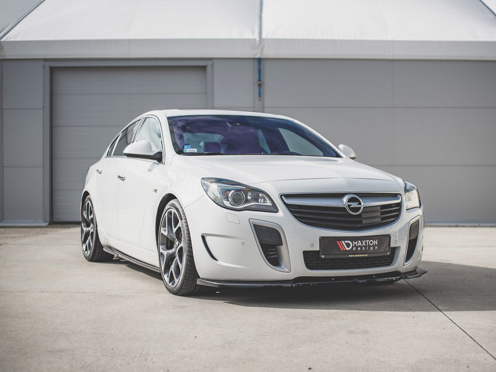 Maxton Design Front Splitter V1 Opel/vauxhall Insignia MK1 Vxr/opc Facelift (2013-2017) - OP-IS-1F-OPC-FD1G - Image 2