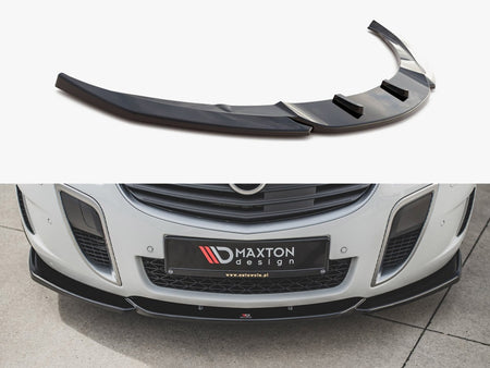 Maxton Design Front Splitter V2 Opel/vauxhall Insignia MK1 Vxr/opc Facelift (2013-2017) - OP-IS-1F-OPC-FD2G - Image 1