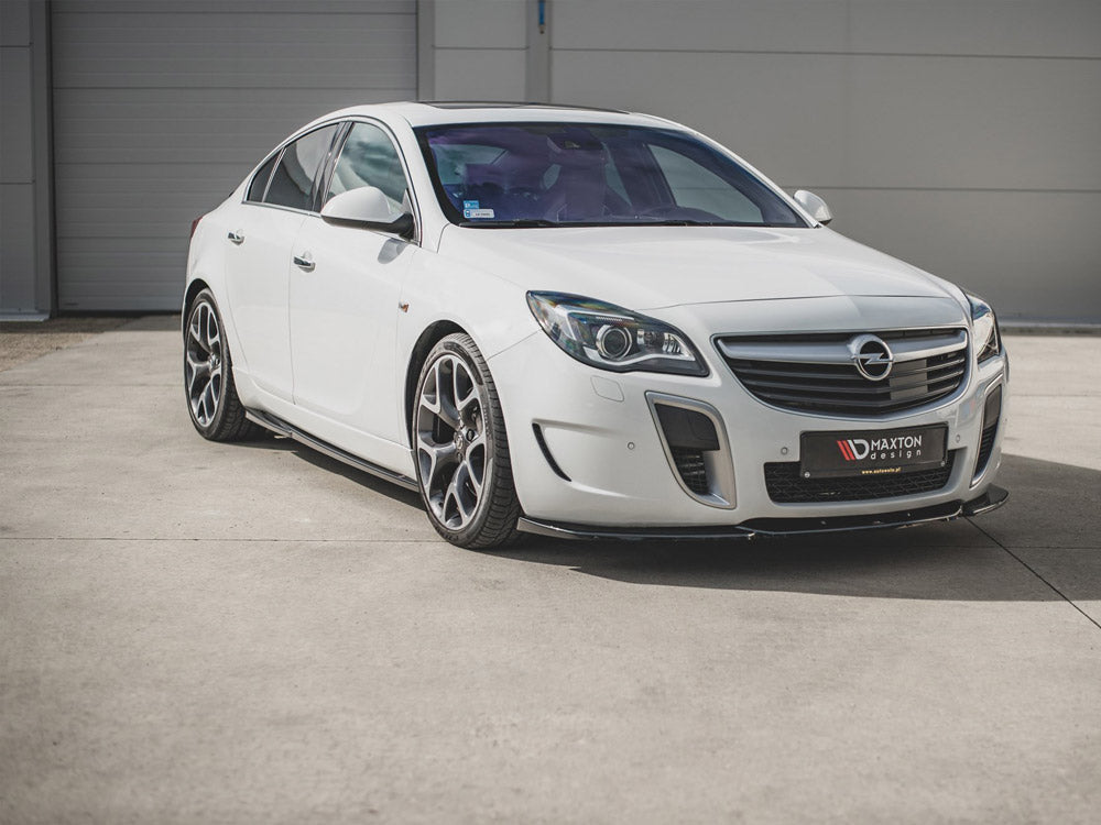 Maxton Design Front Splitter V2 Opel/vauxhall Insignia MK1 Vxr/opc Facelift (2013-2017) - OP-IS-1F-OPC-FD2G - Image 2