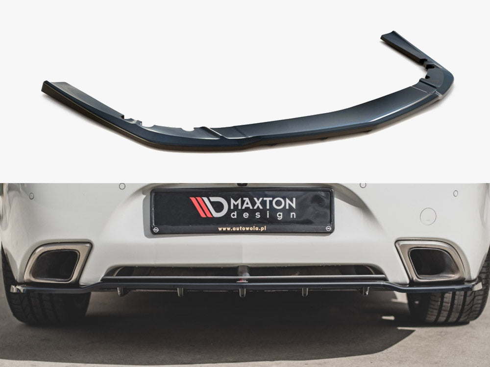 Rear Splitter (Vertical Bars) Opel / Vauxhall Insignia Mk1 OPC - Carbon Look