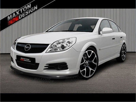 Maxton Design Front Splitter Opel Vectra C OPC-Line Facelift - Carbon Look - OP-VE-CF-OPCLINE-FD1C - Image 1
