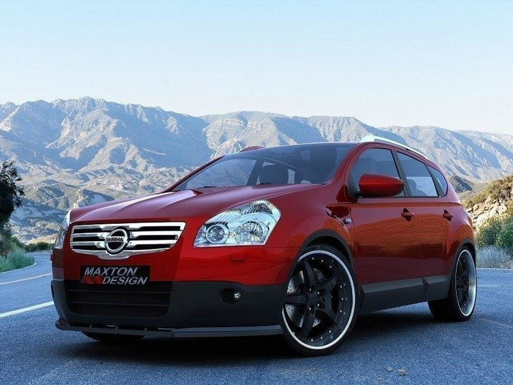 Maxton Design Front Splitter Nissan Qashqai (Preface) (2007-2009) - NI-QA-1-FD1G - Image 1