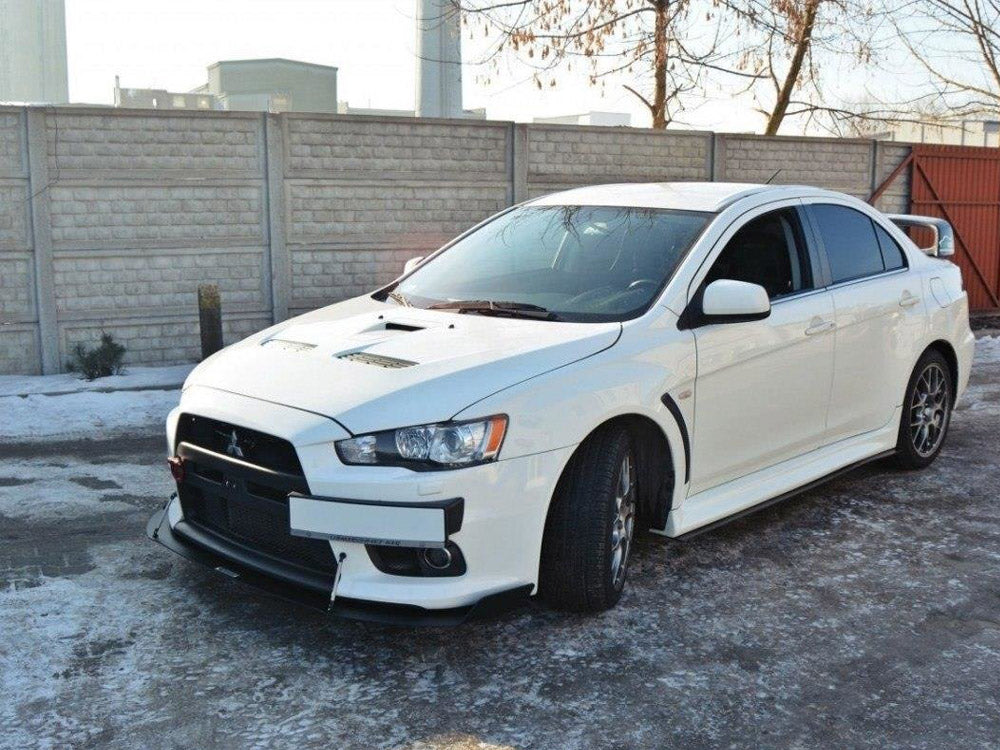 Front Racing Splitter V.1 Mitsubishi Lancer EVO X (2007-2015)