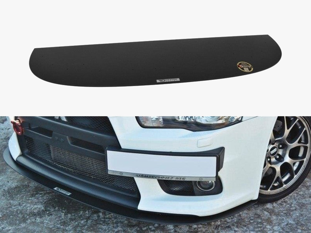 Maxton Design Front Racing Splitter V.3 Mitsubishi Lancer EVO X (2005-2017) - MI-LA-10-EVO-CNC-FD3A - Image 1