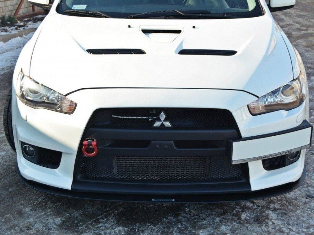 Maxton Design Front Racing Splitter V.3 Mitsubishi Lancer EVO X (2005-2017) - MI-LA-10-EVO-CNC-FD3A - Image 3