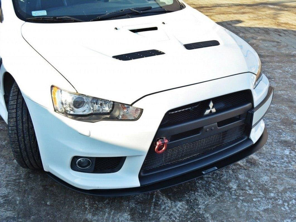 Maxton Design Front Racing Splitter V.3 Mitsubishi Lancer EVO X (2005-2017) - MI-LA-10-EVO-CNC-FD3A - Image 4