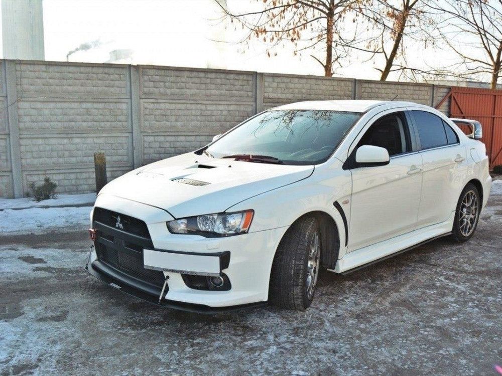 Maxton Design Racing Side Skirts Diffusers Mitsubishi Lancer EVO X (2007-2015) - MI-LA-10-EVO-CNC-SD1A - Image 2