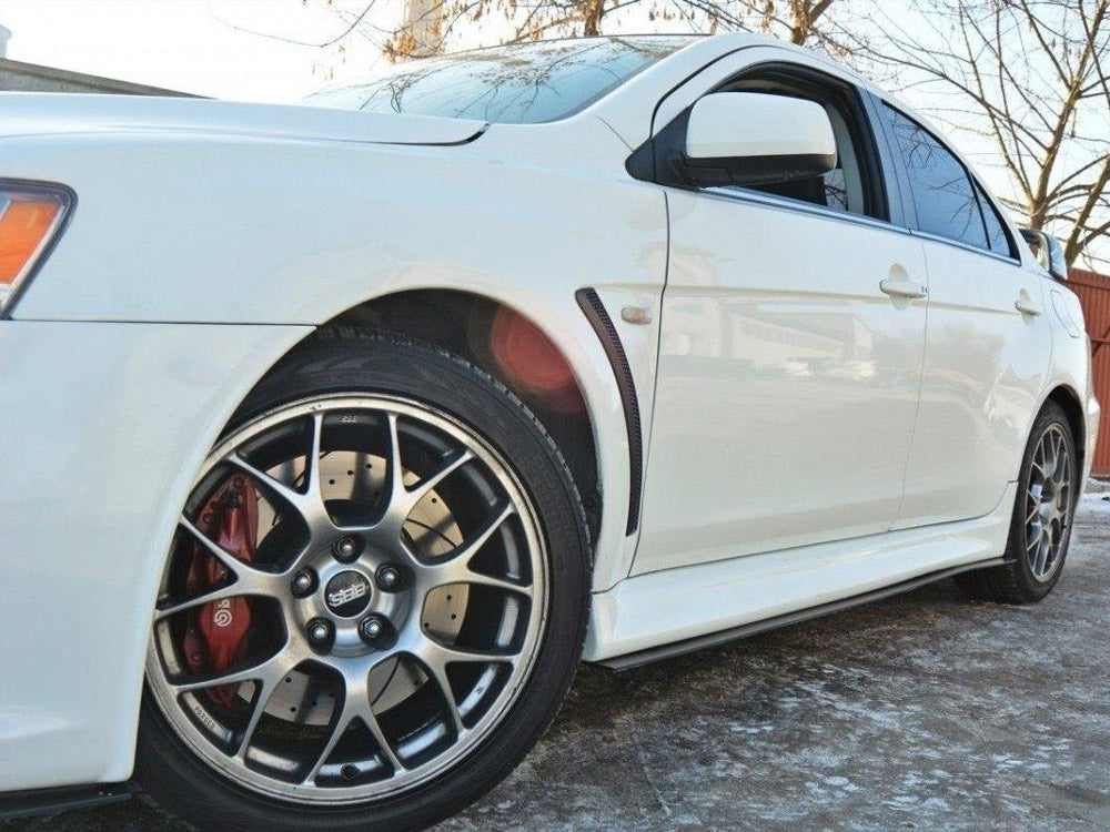 Maxton Design Racing Side Skirts Diffusers Mitsubishi Lancer EVO X (2007-2015) - MI-LA-10-EVO-CNC-SD1A - Image 4
