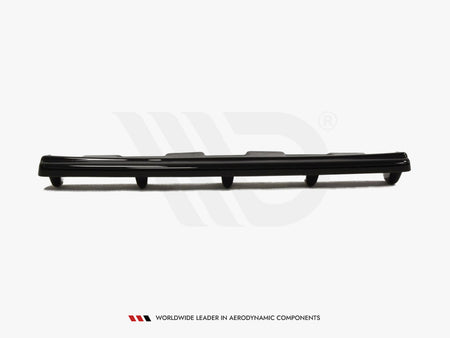 Maxton Design Central Rear Splitter Mitsubishi Lancer EVO X (W/vertical Bars) (2007-2015) - MI-LA-10-EVO-RD1+RD2G - Image 4